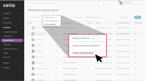 student course planner list